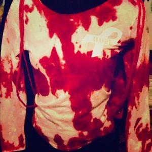 Ladies Neckless long sleeve Tye Dye